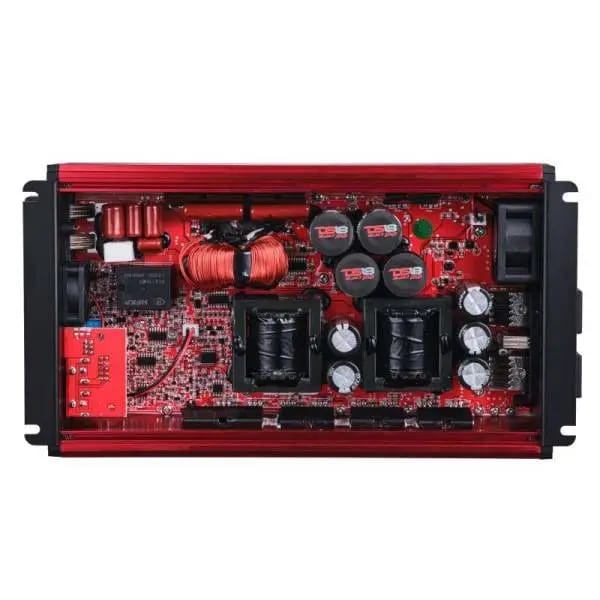 DS18 1-Channel Amp Class D Full-Range Monoblock 3500 Watts RMS/1ohm Red thumbnail 3