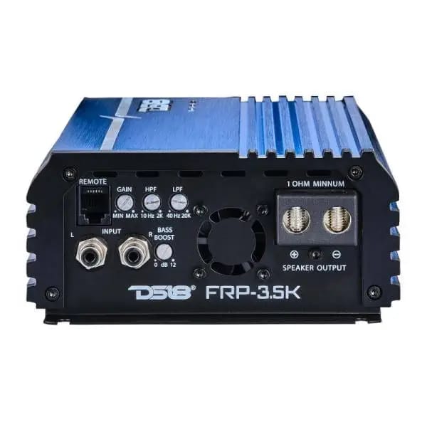 DS18 1-Channel Amp Class D Full-Range Monoblock 3500 Watts RMS/1ohm Blue thumbnail 3