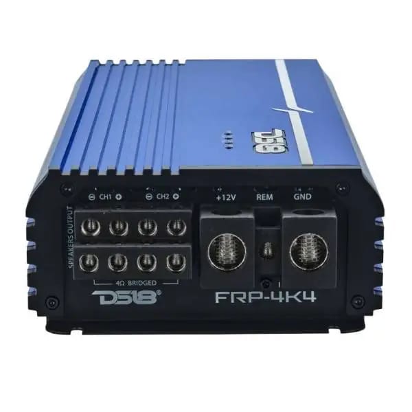 DS18 4-Channel Class-D Amp Stereo Full-Range 4 x 400 W RMS at4 ohm- Blue thumbnail 2