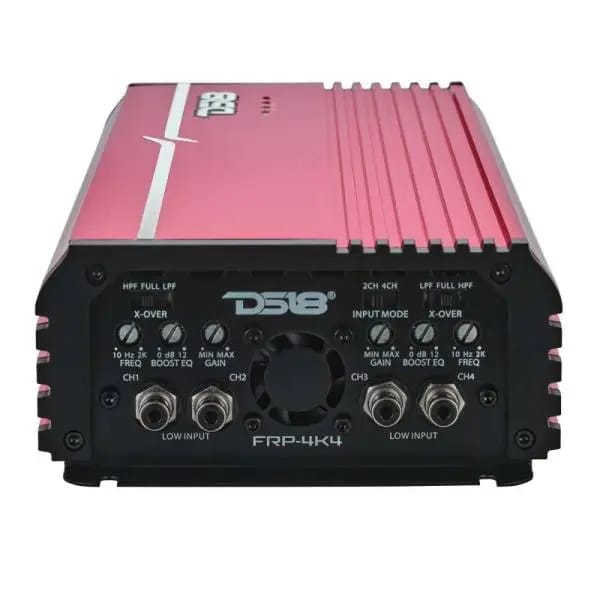 DS18 4-Channel Class-D Amp Stereo Full-Range 4 x 400 W RMS at4 ohm- Red thumbnail 2