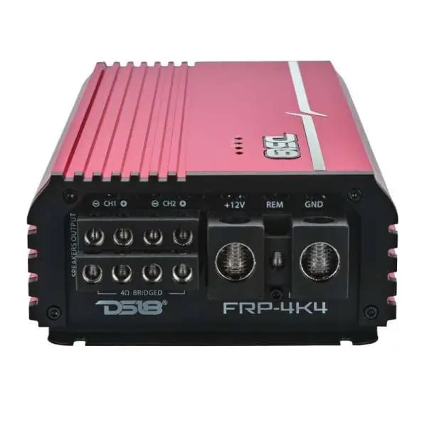 DS18 4-Channel Class-D Amp Stereo Full-Range 4 x 400 W RMS at4 ohm- Red thumbnail 3