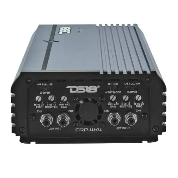 DS18 4-Channel Class-D Amp Stereo Full-Range 4 x 400 W RMS at4 ohm- Titanium thumbnail 2
