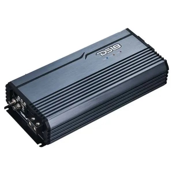 DS18 1-Channel Amp Class D Full-Range Monoblock 5000 Watts RMS/1ohm DPIV1/0 Terminals Incl Titanium thumbnail 4