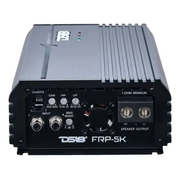 DS18 1-Channel Amp Class D Full-Range Monoblock 5000 Watts RMS/1ohm DPIV1/0 Terminals Incl Titanium thumbnail 3