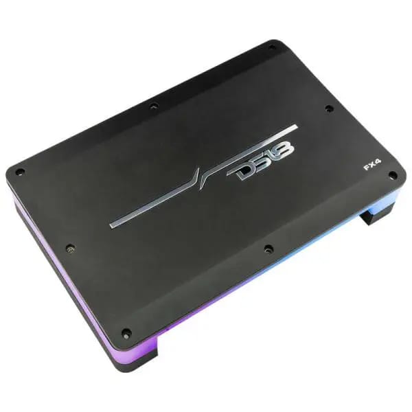 DS18 4-Channel Amp Stereo Full-Range 4 x 180 Watts RMS/4ohm Flush Mount w/ LED Lights thumbnail 9