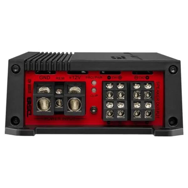 DS18 4-Channel Amplifier 2x 300/4ohm Bridge 4 x 150/2ohm 4 x 90/4ohm Watts RMS thumbnail 4