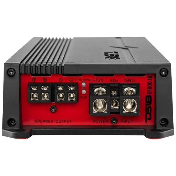 DS18 1-Channel Amplifier 600/1ohm 400/2ohm 250/4ohm Watts RMS thumbnail 4