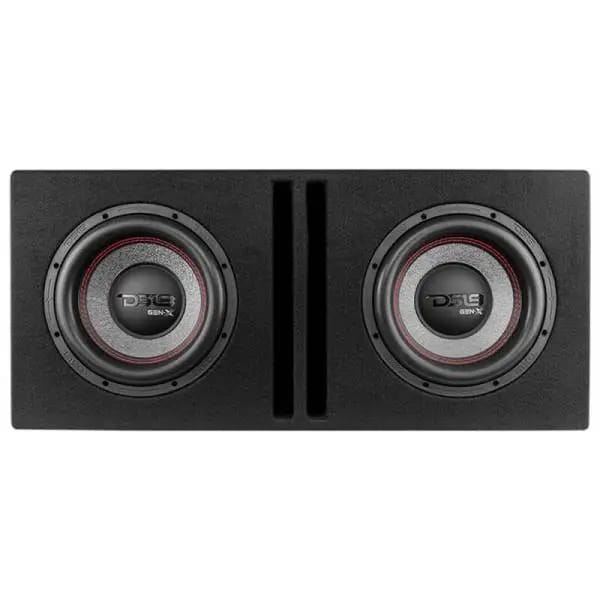 DS18 Dual 10in Loaded 800 Watts RMS 2x GEN-X104D Ported Enclosure Speakers Included thumbnail 3