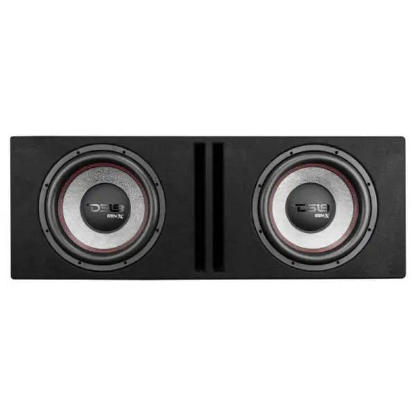 DS18 Dual 12in Loaded 900 Watts RMS 2x GEN-X124D Ported Enclosure Speakers Included thumbnail 2