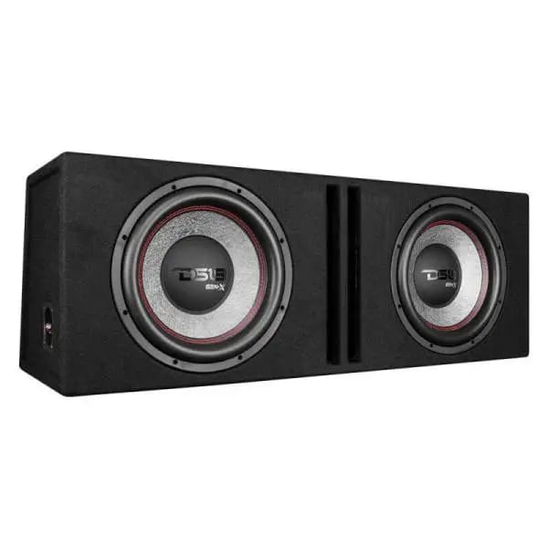 DS18 Dual 12in Loaded 900 Watts RMS 2x GEN-X124D Ported Enclosure Speakers Included thumbnail 8