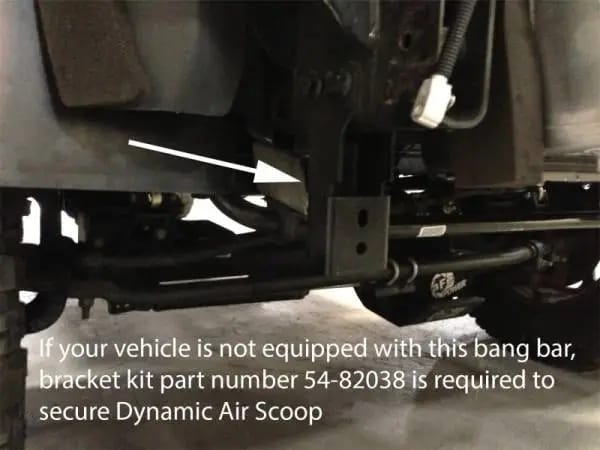 aFe MagnumFORCE Dynamic Air Scoop Bracket kit 10-12 Dodge Diesel Trucks L6 6.7L (td) thumbnail 5