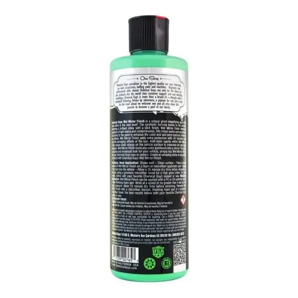 Chemical Guys Wet Mirror Finish Ultra Slick Gloss Magnifier - 16oz thumbnail 2