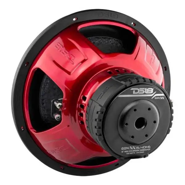 DS18 15in 600 Watts RMS 4 ohm DVC Double Stacked Magnet High Excursion Subwoofers