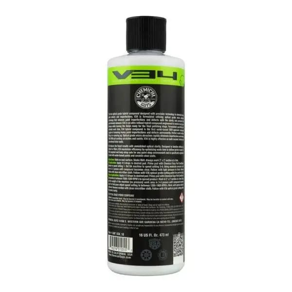 Chemical Guys V34 Optical Grade Hybrid Compound - 16oz thumbnail 2
