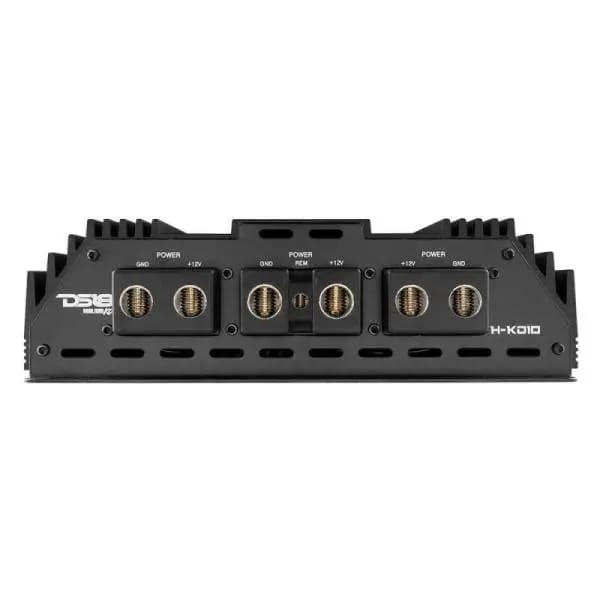 DS18 1-Chnl Amp 18000 Burst/0.67ohm 10000/1ohm 5800/2ohm 3500/4ohm Watts RMS w/ Voltmeter Black thumbnail 8