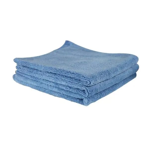 Chemical Guys Workhorse Professional Microfiber Towel - 16in x 16in - Blue - 3 Pack thumbnail 3