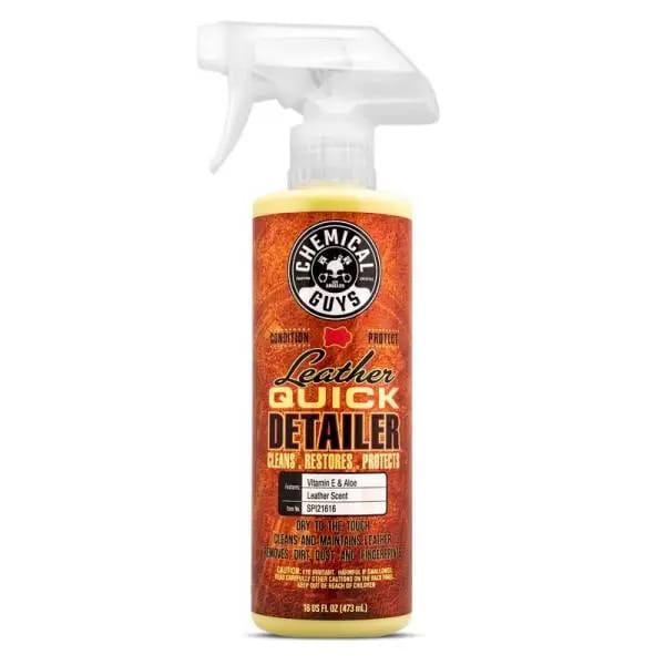 Chemical Guys Leather Quick Detailer Care Spray - Matte Finish - 16oz thumbnail 2