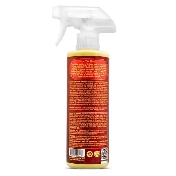 Chemical Guys Leather Quick Detailer Care Spray - Matte Finish - 16oz thumbnail 3