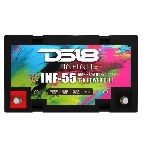DS18 1750 Watts 55 AH Infinite AGM Power Cell Battery thumbnail 7