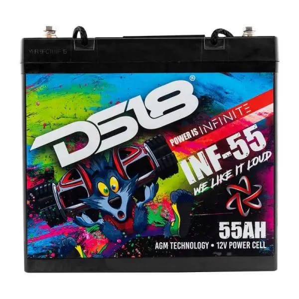 DS18 1750 Watts 55 AH Infinite AGM Power Cell Battery thumbnail 2