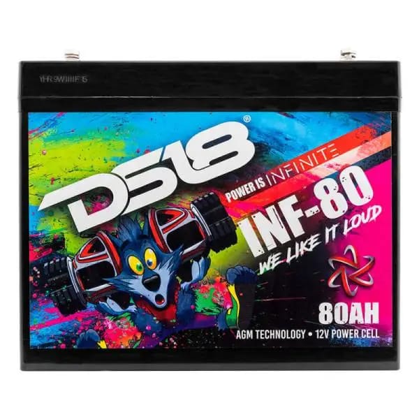 DS18 2300 Watts 80 AH Infinite AGM Power Cell Battery thumbnail 2