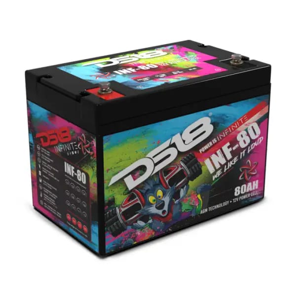 DS18 2300 Watts 80 AH Infinite AGM Power Cell Battery thumbnail 6
