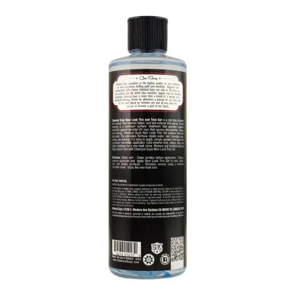 Chemical Guys Tire & Trim Gel for Plastic & Rubber - 16oz thumbnail 2
