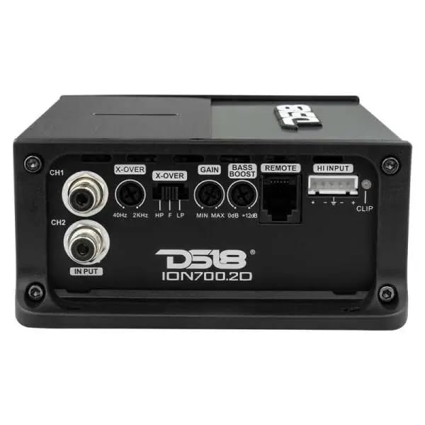 DS18 2-Channel Amp 700/4ohm Bridge 2x 350/2ohm 2x 240/4ohm Watts RMS Class D thumbnail 4
