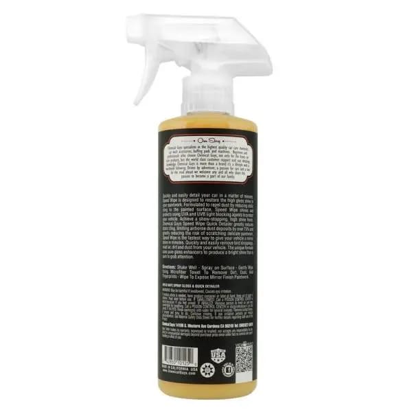 Chemical Guys Speed Wipe Quick Detailer - 16oz thumbnail 2