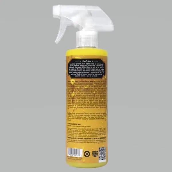 Chemical Guys Blazin Banana Carnauba Spray Wax - 16oz thumbnail 2
