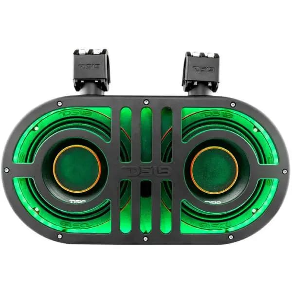 DS18 8in Rollcage Soundbar Loaded Built in RGB LED Lights 500 Watts RMS 2x PRO-HY8.4B Included thumbnail 4