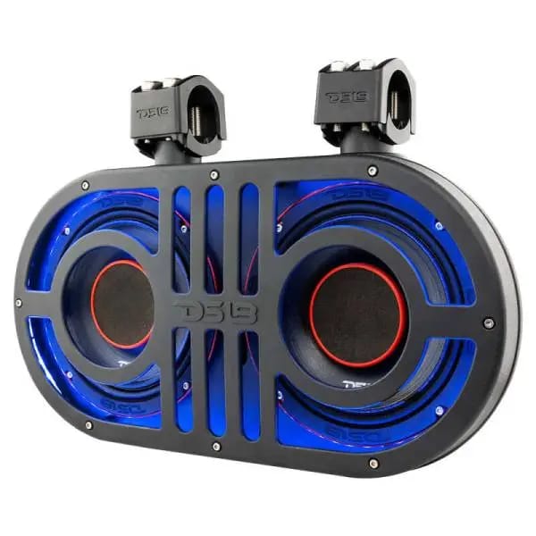 DS18 8in Rollcage Soundbar Loaded Built in RGB LED Lights 500 Watts RMS 2x PRO-HY8.4B Included thumbnail 5