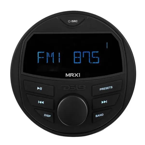 DS18 2.75in LCD screen 1 Zone 4 volts Output BT RDS 4 x 40 Watts Silicone Cover Headunit thumbnail 4