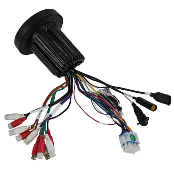 DS18 3in Color TFT Screen 2 Zones 4 volts Output BT RDS 4 x 50 Watts Silicone Cover Headunit MRX100 thumbnail 2