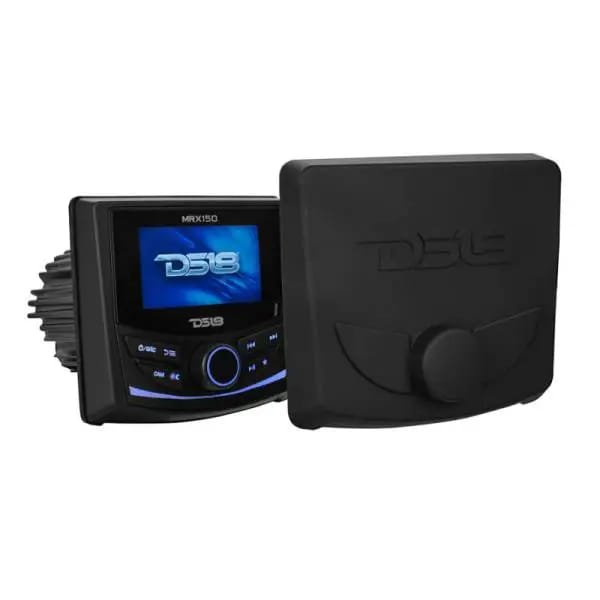 DS18 3in Color TFT Screen 2 Zones 4 volts Output BT RDS 4 x 50 Watts Silicone Cover Headunit MRX150 thumbnail 3