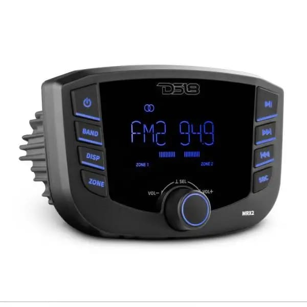DS18 3in LCD screen 2 Zones 4 volts Output BT RDS 4 x 40 Watts Headunit