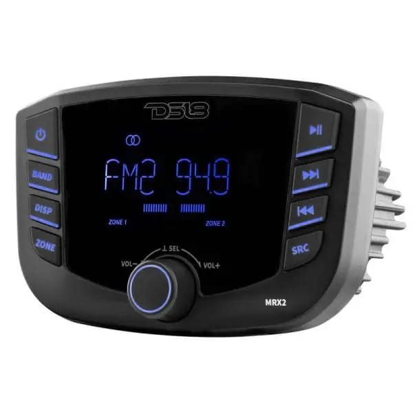 DS18 3in LCD screen 2 Zones 4 volts Output BT RDS 4 x 40 Watts Headunit thumbnail 4