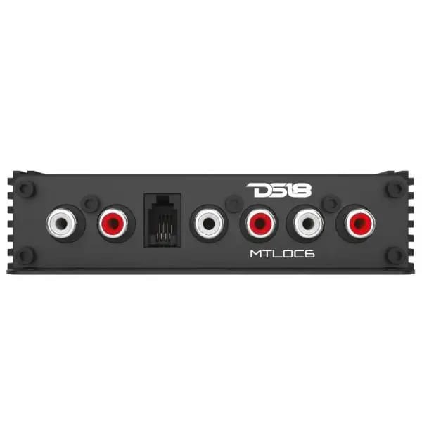 DS18 6-Chnl Speaker Emulator Remote Out Level Matching Controls LED Clip Indicator Hi/Low Converters thumbnail 4