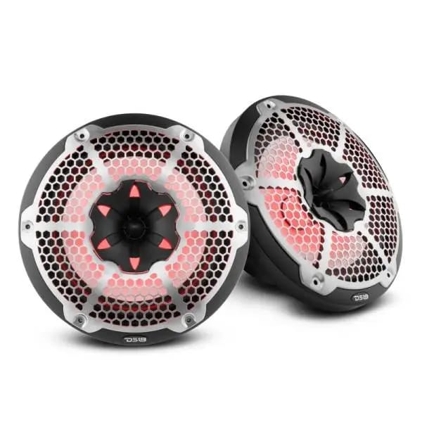 DS18 NXL-M Series Speaker w/ RGB LED Lights 10in 2-Way 200Watts RMS 4 ohm Black thumbnail 8