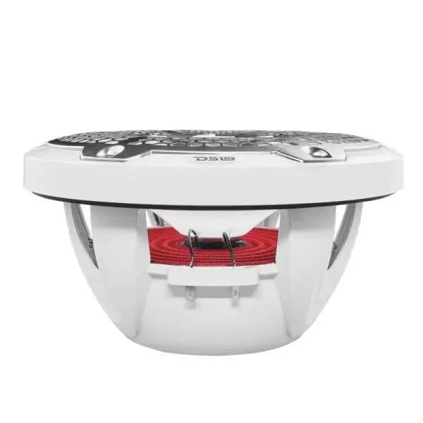 DS18 NXL-M Series Spkr w/ RGB LED Lights 10in 2-Way 200 Watts RMS 4 ohm Wht Grill Detached w/ Cover thumbnail 9