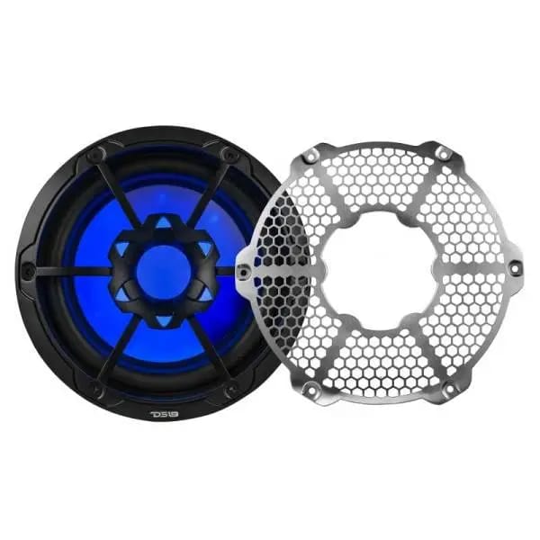 DS18 Subwoofer & Enclosure 10in 300 Watts RMS 4 ohm SVC Black w/ Covers thumbnail 3