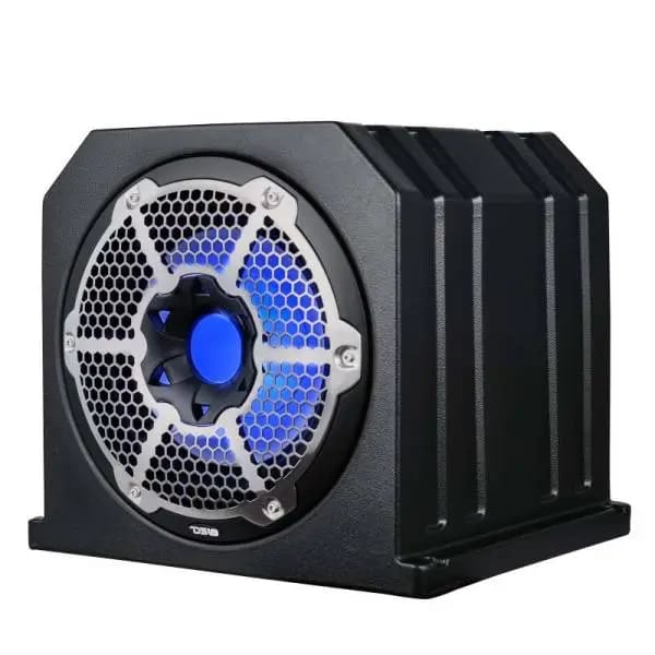 DS18 Subwoofer & Enclosure Dual 10in 350 Watts RMS 4 ohm NXL-10SUB/BK Included Black thumbnail 4