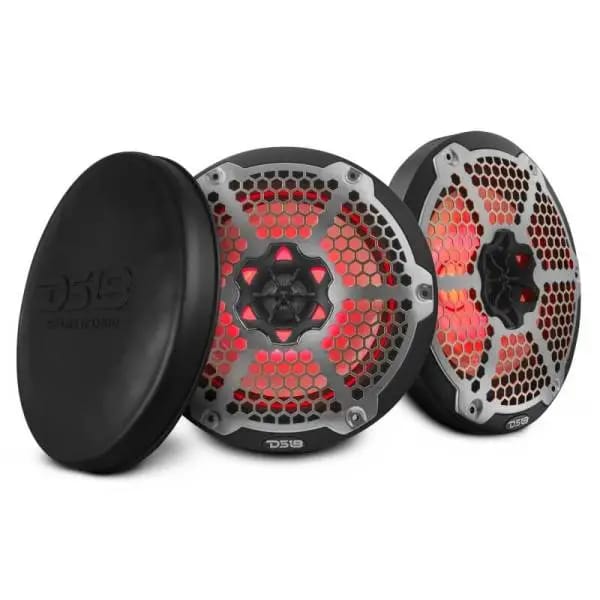 DS18 NXL-M Series Speaker w/ RGB LED Lights 8in 2-Way 125 Watts RMS 4 ohm Black thumbnail 6