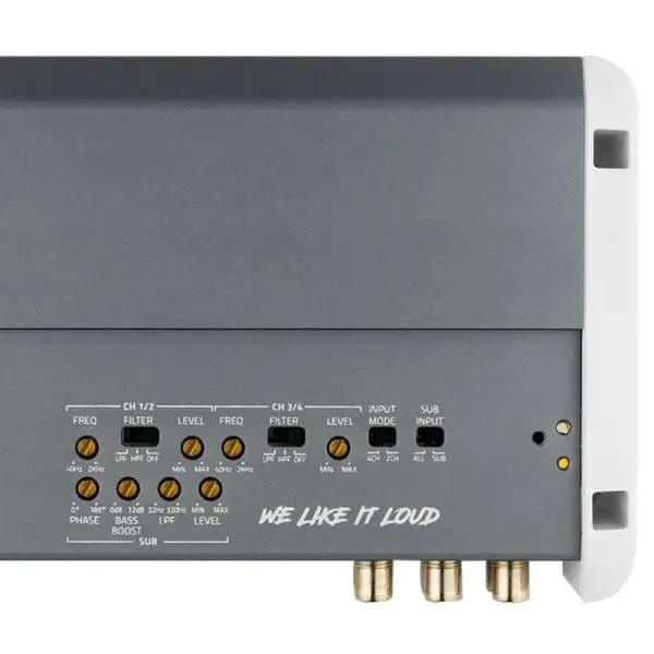 DS18 5-Channel Class-D Amp Full-Range 4 x 180 at4 ohm and 1 x 600 at2 ohm Watts RMS IP55 Waterproof thumbnail 4