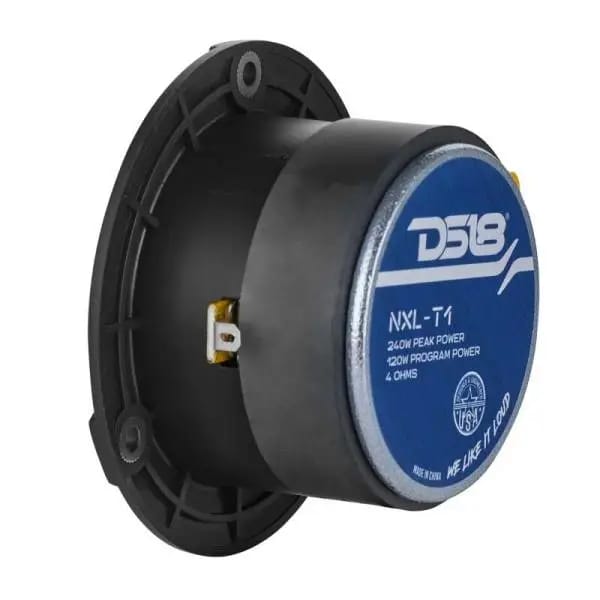 DS18 3.8in 120 Watts RMS 4 ohm 1in Aluminum Vc Super Bullet Tweeter Black thumbnail 6