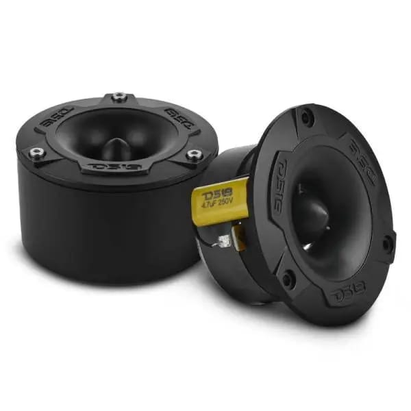 DS18 3.8in 120 Watts RMS 4 ohm 1in Aluminum Vc Super Bullet Tweeter Black thumbnail 10