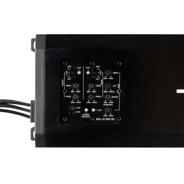 DS18 5-Channel Class-D Amp Full-Range 4x 150 at4 ohm & 1x 600 at2 ohm Watt RMS IP67 Waterproof Rate thumbnail 2