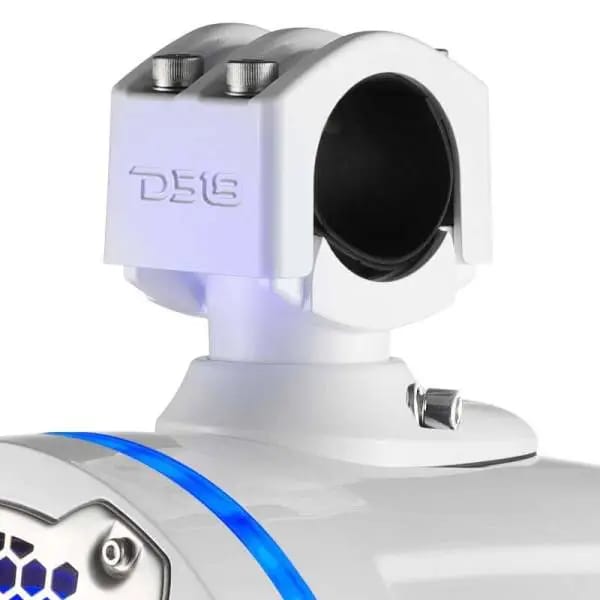 DS18 Towers With Built In Driver And Passive Radiator Tower 8in 1in 180 Watts RMS RGB LEDs White thumbnail 4