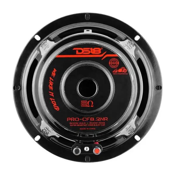 DS18 8in 300 Watts RMS 2 ohm Mid-Bass Loudspeaker Neodymium thumbnail 2