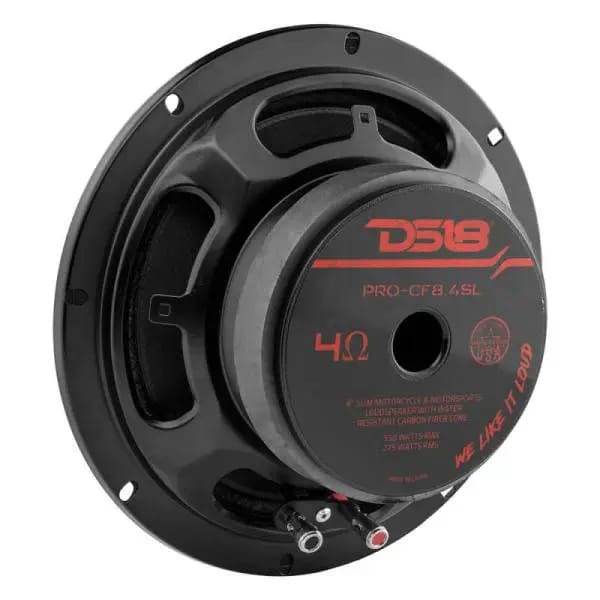 DS18 8in 275 Watts RMS 4 ohm Mid-Bass Loudspeaker Shallow thumbnail 2